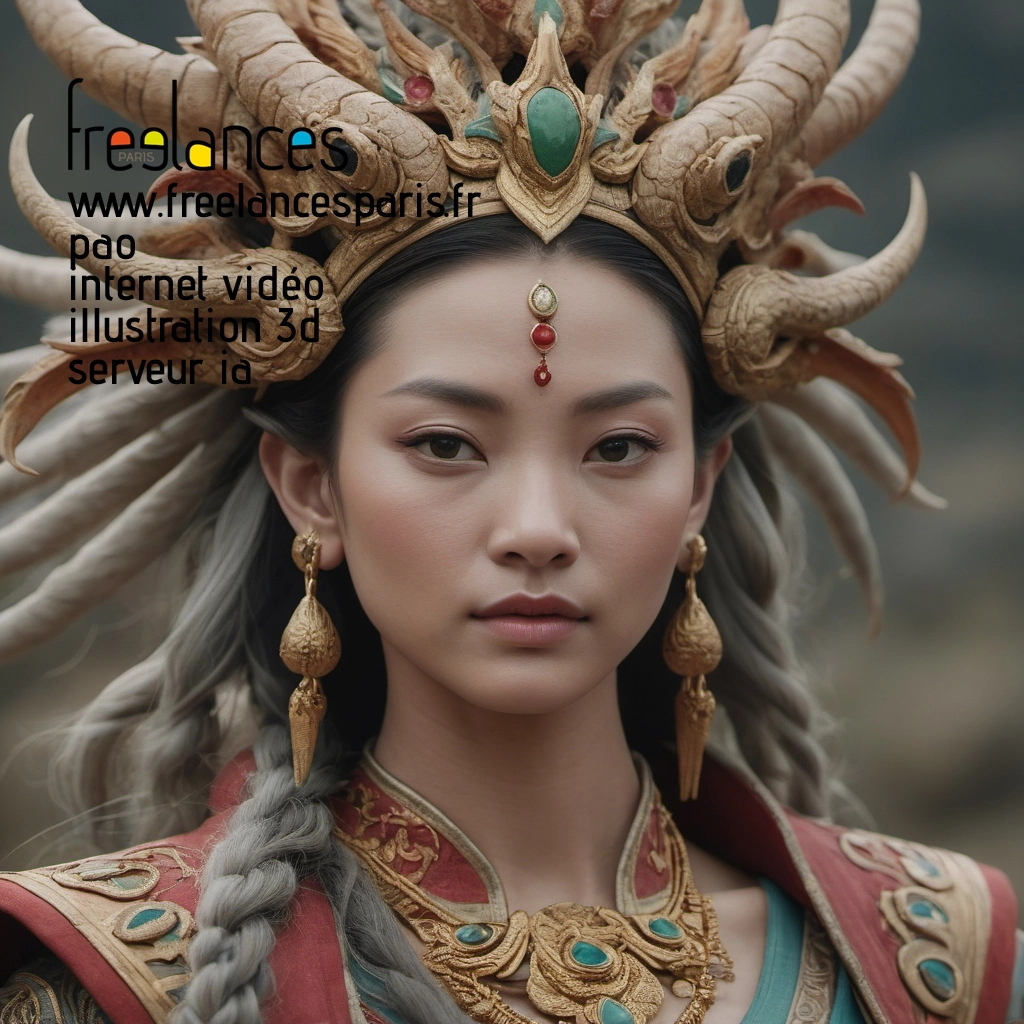 Pao mise en page internet vidéo illustration 3d serveur IA générative AI freelance paris studio de création magazines 8lgv1ks0